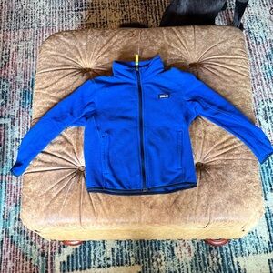 Patagonia Kids Blue Fleece Jacket